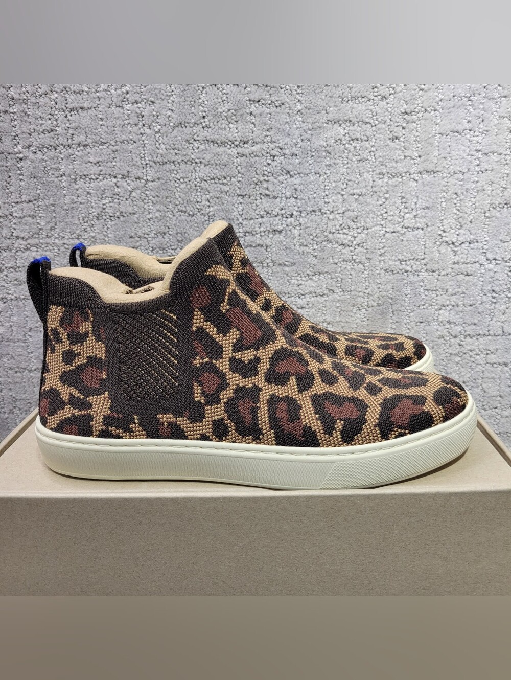 Rothy's The Chelsea Wildcat Pull On Ankle Boots Women's Size US 5.5, 6, 8 - Picture 6 of 11